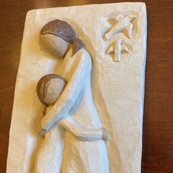 Willow Tree Mother and Daughter 2001 Plaque by Susan Lordi Wall Hanging - Picture 5 of 5